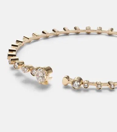 Sophie Bille Brahe Bracelet De Sky 18kt gold bracelet with diamonds | Thumbnail 2