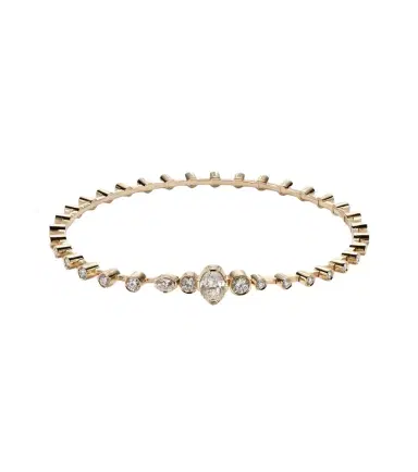 Sophie Bille Brahe Bracelet De Sky 18kt gold bracelet with diamonds | Thumbnail 1