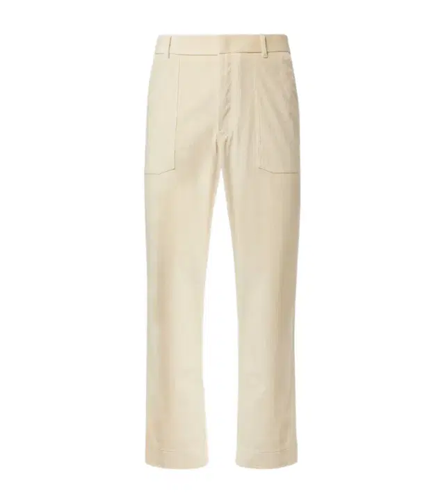 Brioni Cotton and wool corduroy straight pants