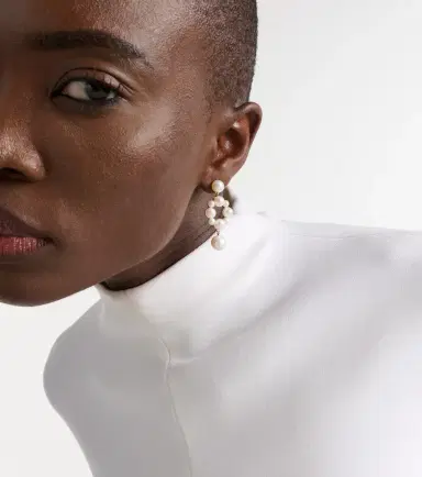 Sophie Bille Brahe 14kt gold earrings with freshwater pearls | Thumbnail 3 Sophie Bille Brahe 14kt gold earrings with freshwater pearls | Thumbnail 3