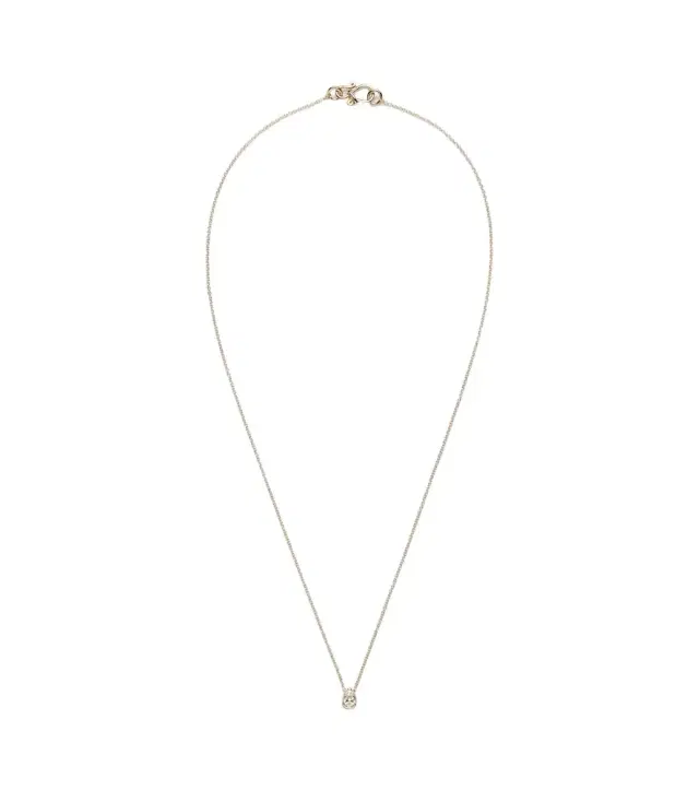 Sophie Bille Brahe Sky Simple 18kt gold necklace with diamond