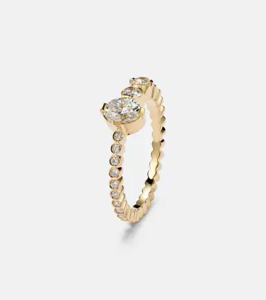 Sophie Bille Brahe Ensemble De Sky 18kt gold ring with diamonds | Thumbnail 3