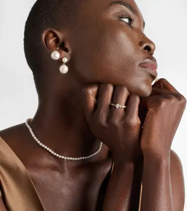 Sophie Bille Brahe Ensemble De Sky 18kt gold ring with diamonds | Thumbnail 4