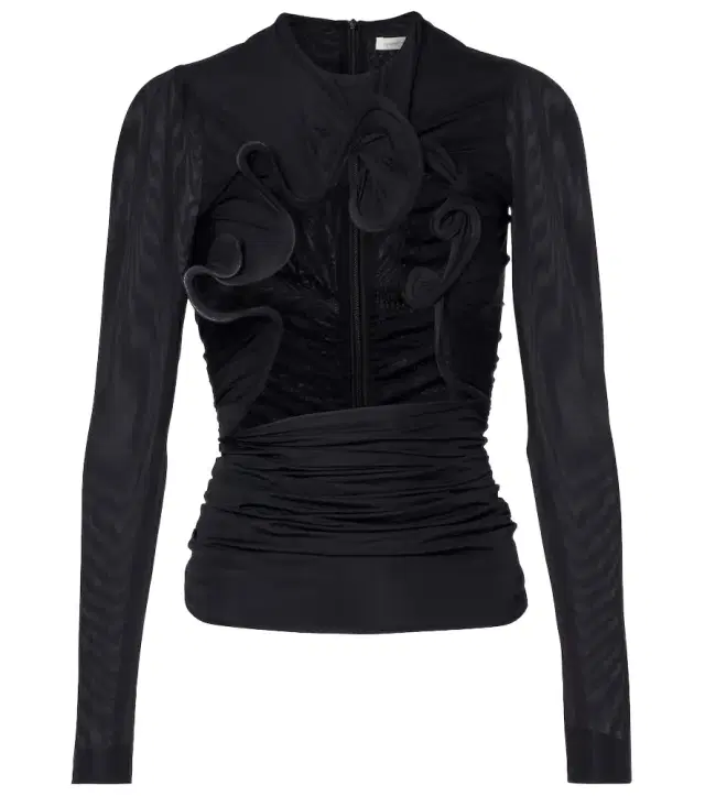 Christopher Esber Hollow Venus cutout mesh top