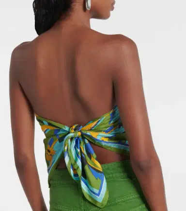 Christopher Esber Floral silk scarf | Thumbnail 3