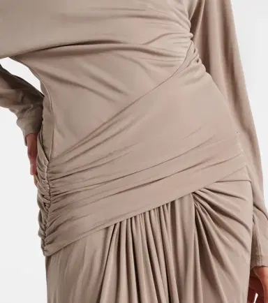 Christopher Esber Vala draped jersey maxi dress | Thumbnail 5