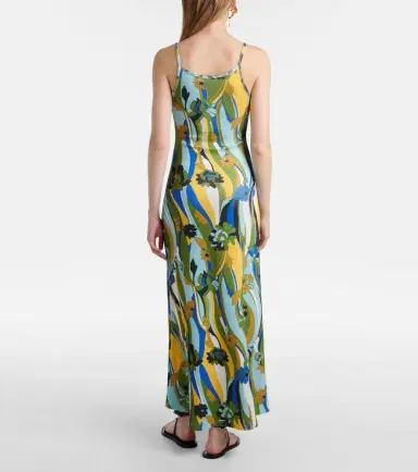 Christopher Esber Acidic Floral maxi dress | Thumbnail 3 Christopher Esber Acidic Floral maxi dress | Thumbnail 3