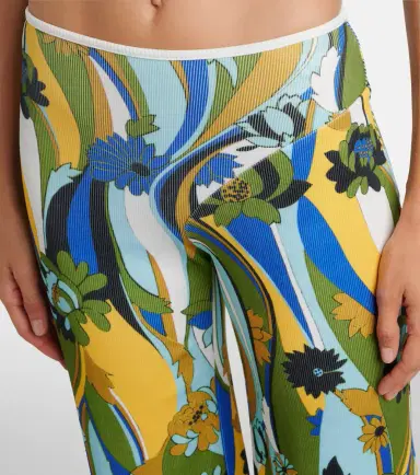 Christopher Esber Acidic floral jersey wide-leg pants | Thumbnail 3