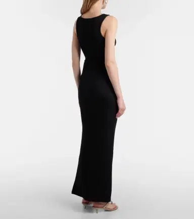 Christopher Esber Crystal Pin embellished jersey maxi dress | Thumbnail 3