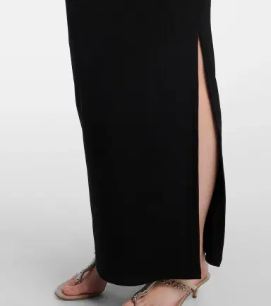 Christopher Esber Crystal Pin embellished jersey maxi dress | Thumbnail 4