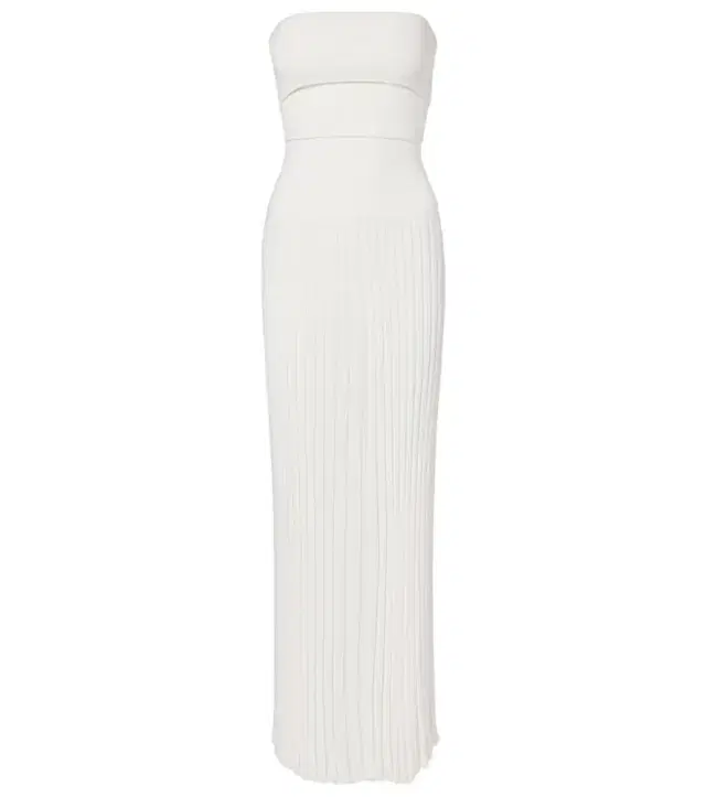 Christopher Esber Slash cutout ribbed-knit maxi dress