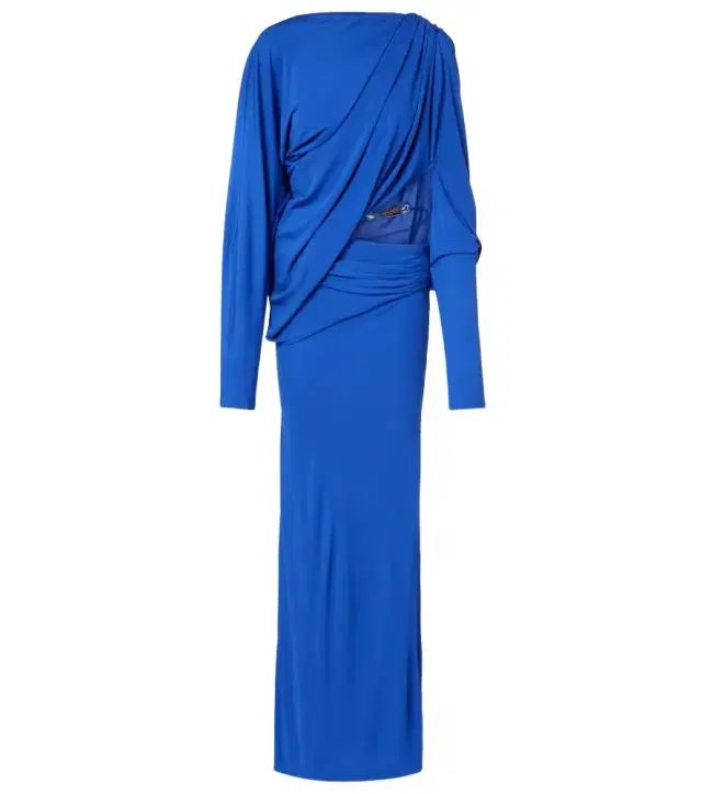 Christopher Esber Encased Nature draped jersey gown