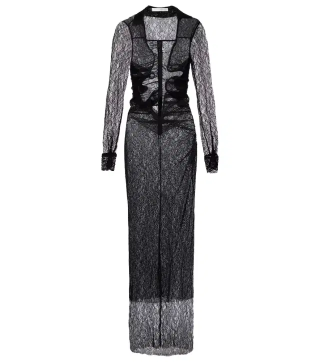 Christopher Esber Venus sheer lace gown