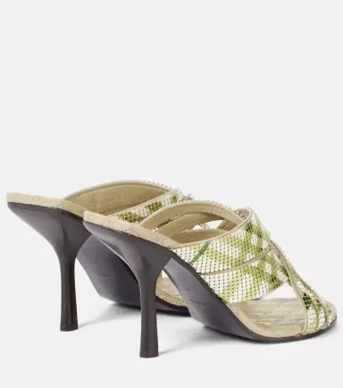 Burberry Cabana 90 Check mules | Thumbnail 5