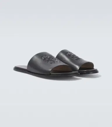 Loewe Paula's Ibiza Flex Anagram leather slides | Thumbnail 3 Loewe Paula's Ibiza Flex Anagram leather slides | Thumbnail 3