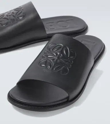 Loewe Paula's Ibiza Flex Anagram leather slides | Thumbnail 5 Loewe Paula's Ibiza Flex Anagram leather slides | Thumbnail 5
