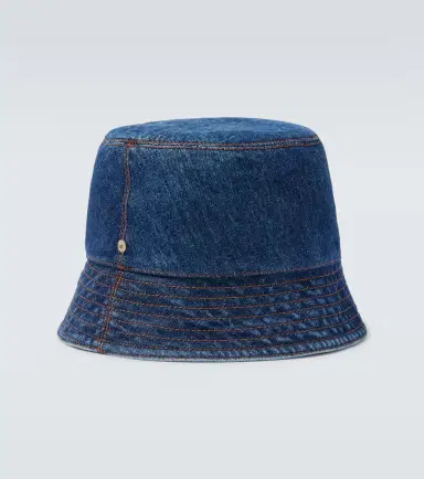 Loewe Logo denim bucket hat | Thumbnail 2