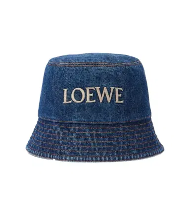 Loewe Logo denim bucket hat | Thumbnail 1