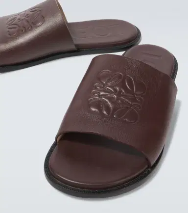 Loewe Paula's Ibiza Flex Anagram leather slides | Thumbnail 3 Loewe Paula's Ibiza Flex Anagram leather slides | Thumbnail 3