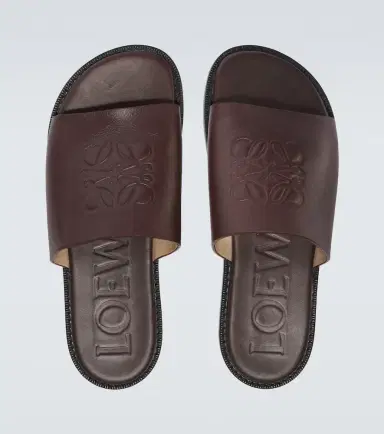 Loewe Paula's Ibiza Flex Anagram leather slides | Thumbnail 6 Loewe Paula's Ibiza Flex Anagram leather slides | Thumbnail 6