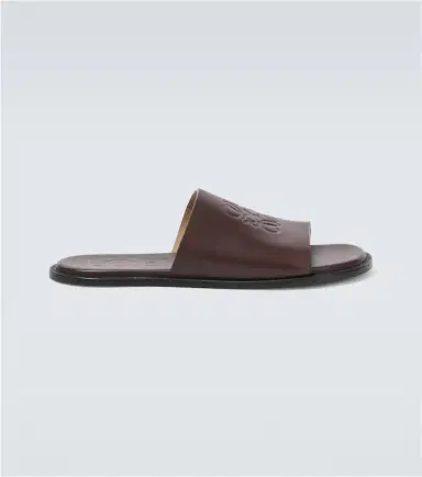 Loewe Paula's Ibiza Flex Anagram leather slides | Thumbnail 7 Loewe Paula's Ibiza Flex Anagram leather slides | Thumbnail 7