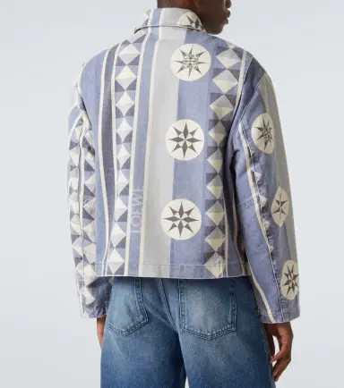 Loewe Paula's Ibiza printed denim blouson | Thumbnail 2 Loewe Paula's Ibiza printed denim blouson | Thumbnail 2