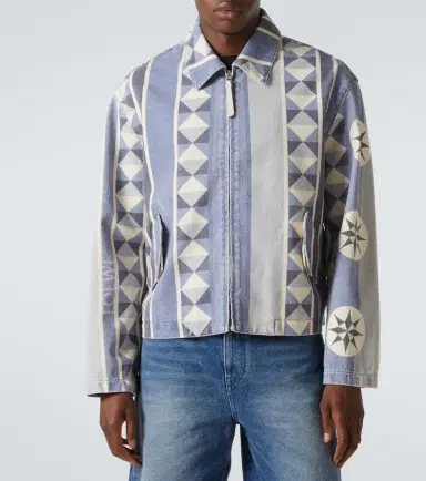 Loewe Paula's Ibiza printed denim blouson | Thumbnail 4 Loewe Paula's Ibiza printed denim blouson | Thumbnail 4