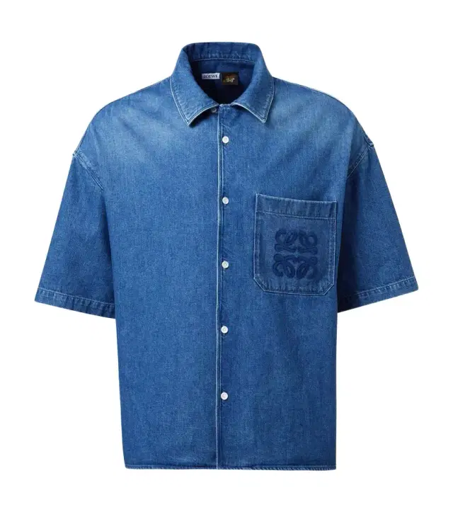 Loewe Paula's Ibiza denim bowling shirt