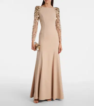 Jenny Packham Sylvia embellished gown | Thumbnail 2