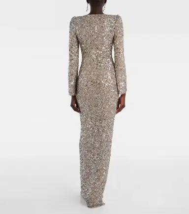 Jenny Packham Marie sequined gown | Thumbnail 2