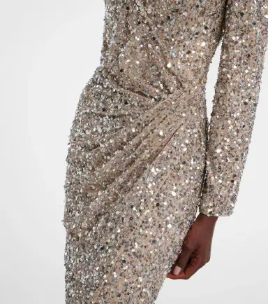 Jenny Packham Marie sequined gown | Thumbnail 3