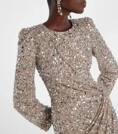 Jenny Packham Marie sequined gown | Thumbnail 4