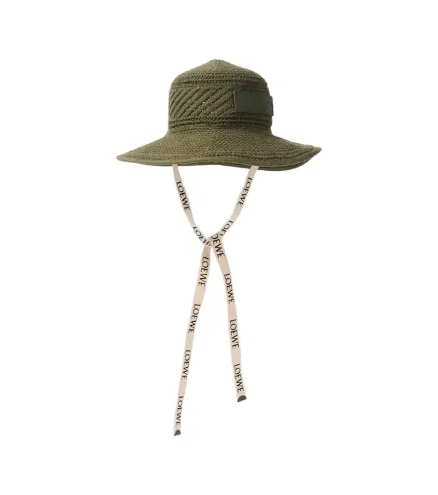 Loewe Knitted logo sun hat