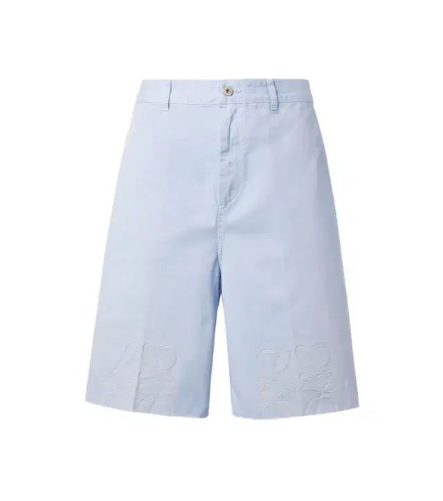 Loewe Paula's Ibiza Anagram cotton twill Bermuda shorts