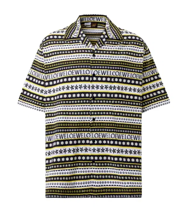 Paula's Ibiza cotton bowling shirt