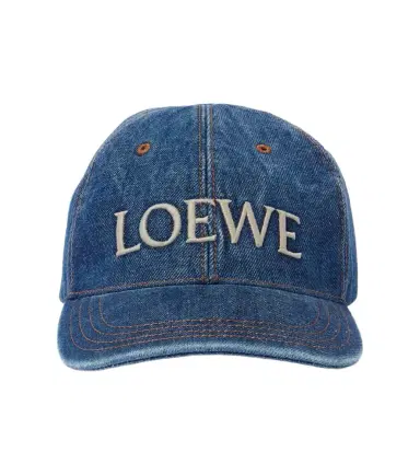 Loewe Logo denim baseball cap | Thumbnail 1