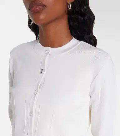 Galvan Atalanta cropped cardigan | Thumbnail 4