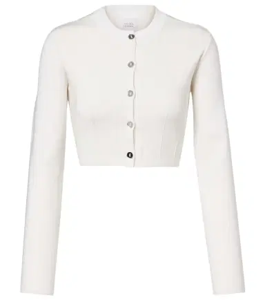 Galvan Atalanta cropped cardigan | Thumbnail 1