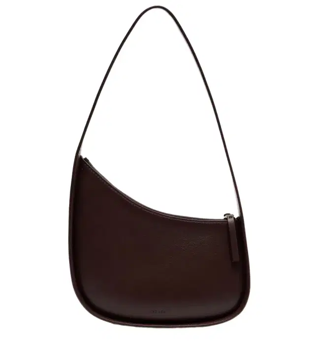 The Row Half Moon leather shoulder bag