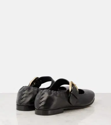 Bottega Veneta Astaire leather Mary Jane flats | Thumbnail 2 Bottega Veneta Astaire leather Mary Jane flats | Thumbnail 2