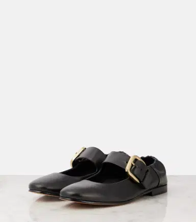Bottega Veneta Astaire leather Mary Jane flats | Thumbnail 4 Bottega Veneta Astaire leather Mary Jane flats | Thumbnail 4