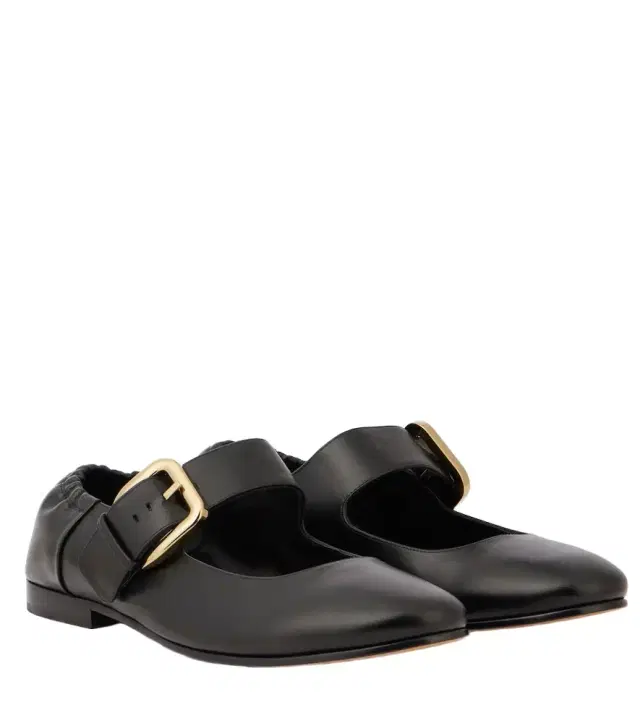 Bottega Veneta Astaire leather Mary Jane flats