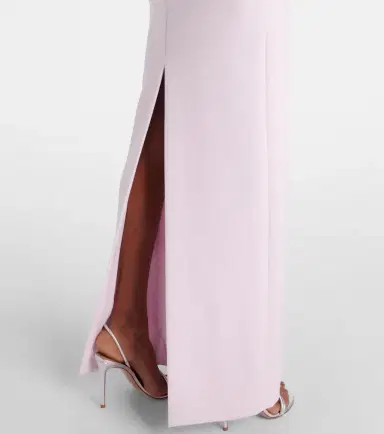 Roland Mouret Floral-appliqué gathered gown | Thumbnail 3