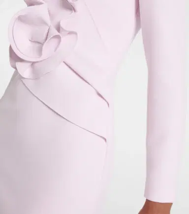 Roland Mouret Floral-appliqué gathered gown | Thumbnail 5