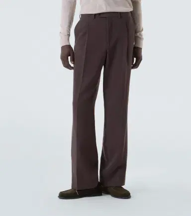 Saman Amel Amo linen canvas suit pants | Thumbnail 3
