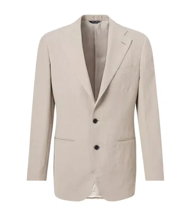 Saman Amel Single-breasted linen suit jacket