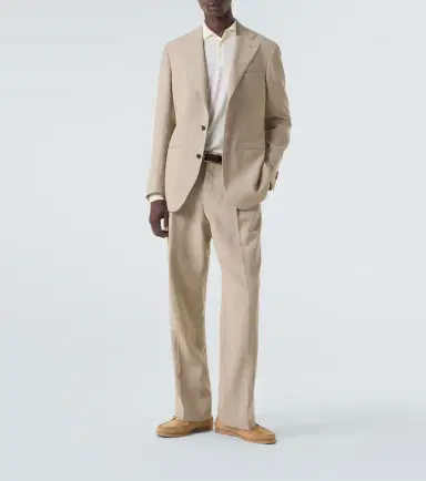 Saman Amel Amo linen suit pants | Thumbnail 3