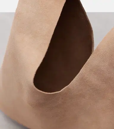 The Row Bindle Small suede top-handle bag | Thumbnail 4