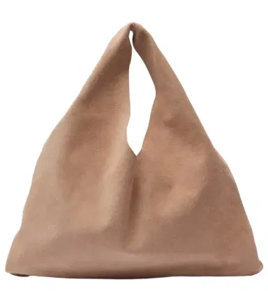 The Row Bindle Small suede top-handle bag | Thumbnail 1