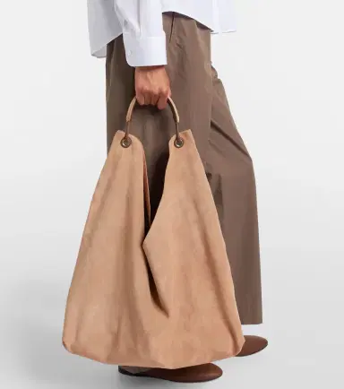 The Row Bindle Three suede shoulder bag | Thumbnail 5 The Row Bindle Three suede shoulder bag | Thumbnail 5